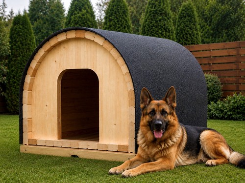 Premium hundehütte - premium, l