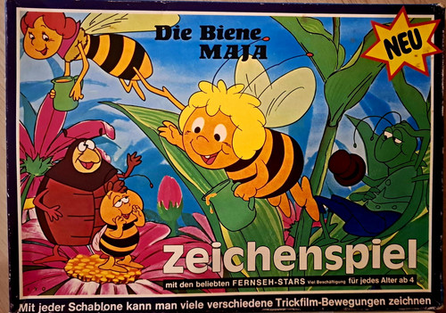 Biene maja zeichenspiel 1977 - zeichenspiel,