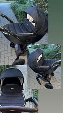 My Junior Kinderwagen 2in1 Mit Maxi Cosi In schwarz Gebraucht