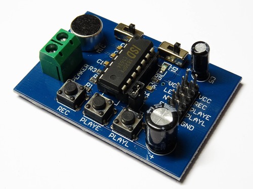 Isd1820 voice recorder modul - isd1820,