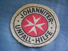 Aufnäher Johanniter Unfall-Hilfe evangelische Hilfsorganisation Johanniterorden