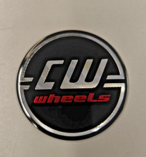 1 Stück Nabendeckel Nabenkappe Felgendeckel Aufkleber für CW Wheels Felge 70mm