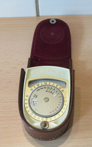 Ddr werralux belichtungsmesser - werralux,