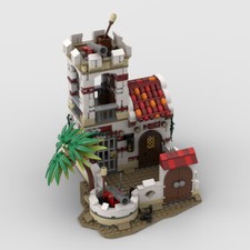 Little Fortress Model Upgraded Version for Pirates Series 837 teile MOC