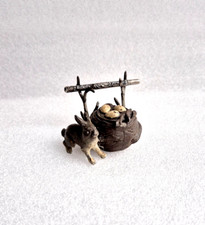 seltenes altes Zinn Tintenfass