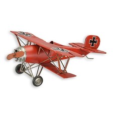 Deko Flugzeug Dooppeldecker
