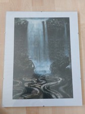  Poster von H.R. Giger, 4er SET, schwarz-weiß, Sepia