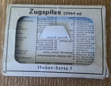 Huber-Serie 7: ZUGSPITZE: 12 Original Fotos Schwarz/Weiß 