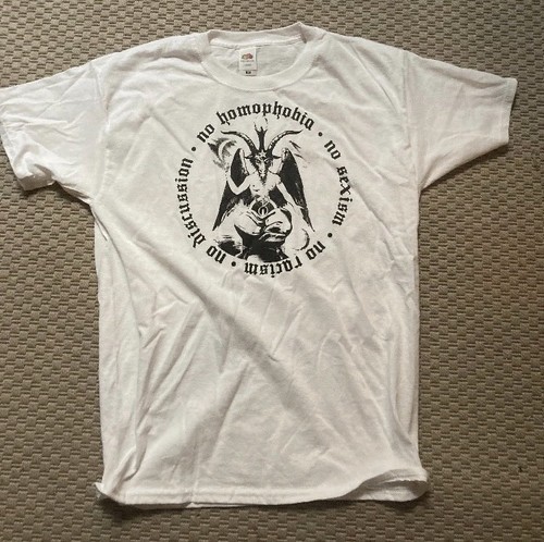 Racism baphomet shirt - no,