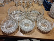 Dessertschalen Kristall