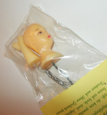 Engelkopf & Hände Bastelset Rauschgold-Engel Trachtenpuppe Wachs handbemalt OVP!