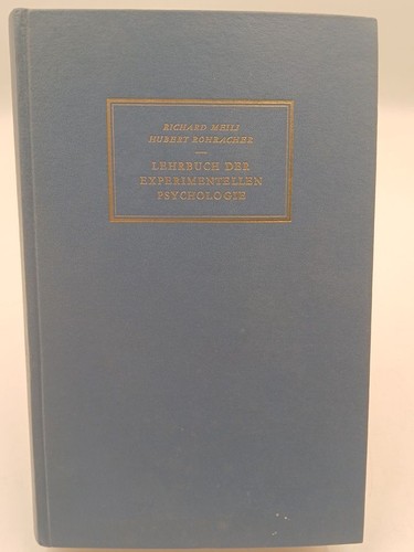 Lehrbuch der experimentellen