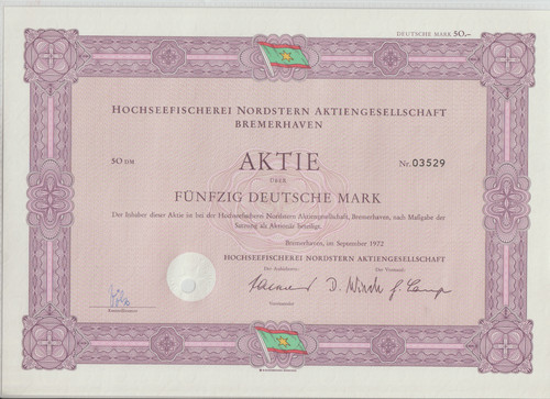 Hochseefischerei nordster - nordster, ag