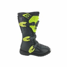 O'neal Rider Pro Kinder MX Motocross Supermoto Motorrad Stiefel schwarz/gelb 202