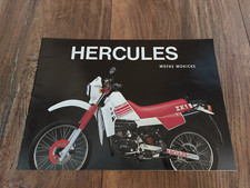 Orig. Prospekt Hercules Prima / ZX 1 / KX 5 /  Military 125 usw. Mofas Mokicks