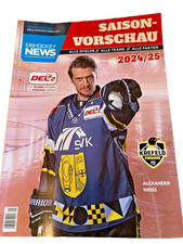 Eishockey News DEL 2 - 2024/2025- Saison Vorschau mit Titelbild Krefeld Pinguine