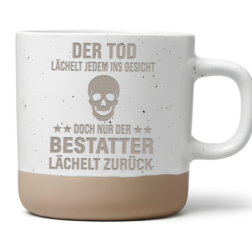 Tasse bestatter der tod - der,