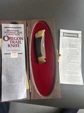 Browning vintage special edition Taschenmesser, Wyoming Jade, Oregon trail
