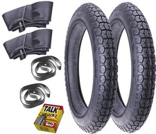 2x Reifen 18 x 2,75 18-3.25 Schlauch MZ ETZ 250 TS ES Hinten + Vorn 18-2,75 Zoll