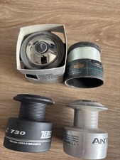 4x Ersatzspulen - Rolle - Shimano - Zebco - Ryobi - Konvolut - Lot