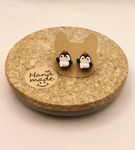Ohrringe ohrstecker pinguin - ohrstecker,
