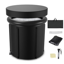 Eisbad mit Abdeckung Eisbaden