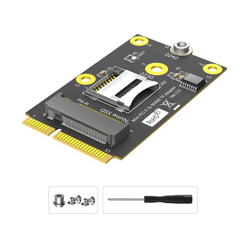 Mini pci nvme 2 ssd - m.2, ssd&tf