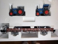 Märklin Maxi Spur1 Insider-Jahreswagen 2002 Rungenwagen mit Ladegut in OVP 