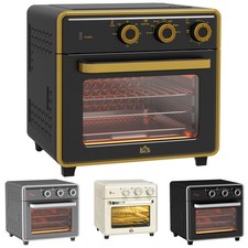 Minibackofen 20L, Pizza-Ofen mit Umluftfunktion, Heißluftofen mit Backblech