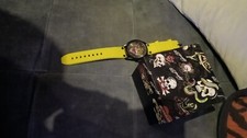 Ed Hardy Herren Uhr Tiger Gelb