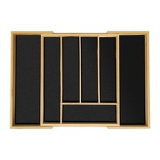 Besteckkasten Besteckschublade Schubladeneinsatz Besteckorganizer 5 Fächer