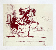 Salvador Dali Lithographie COA