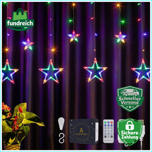 Lichtervorhang weihnachten - lichtervorhang,