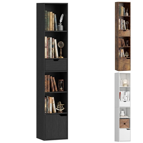 Homcom bücherregal mit - homcom, 6