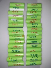 30x 18650 Zellen ca. 2600mAh ( N18650cl-29 )