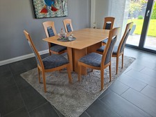 Esszimmertisch Buche natur massiv ausziehbar  150/250 cm