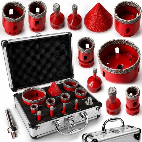 Diamant bohrkronen set - diamant,
