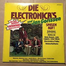 DIE ELECTRONICA'S und JAN GORISSEN - SPIELEN AUF - mit ENTENTANZ - LP - GER 1981