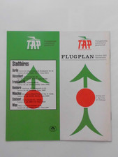 SYSTEM TIMETABLE TAP AIR PORTUGAL 1970 ROUTE MAP