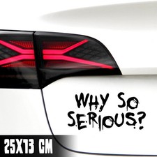 AUTO AUFKLEBER "WHY SO