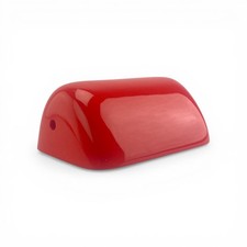 Roter Bankers Lampenschirm