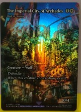 MTG - Final Fantasy - The Imperial City of Archades *Borderless Foil*