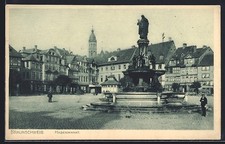 Braunschweig, Hagenmarkt, Brunnen, historische Gebäude, Ansichtskarte 