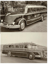 Krupp Südwerke Autobus - Mustang / Titan - Postkarte Konvolut 2 tlg. - TOP !!