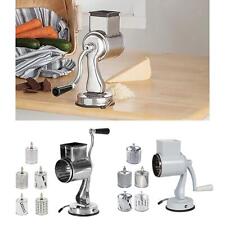 1 Stück Lebensmittelmühlen Nussmühle handbetätigt 5 Klingen rotierend stark Mahlmutter