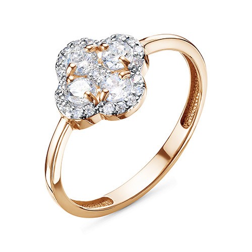 14k 585 rotgold - rotgold, ring