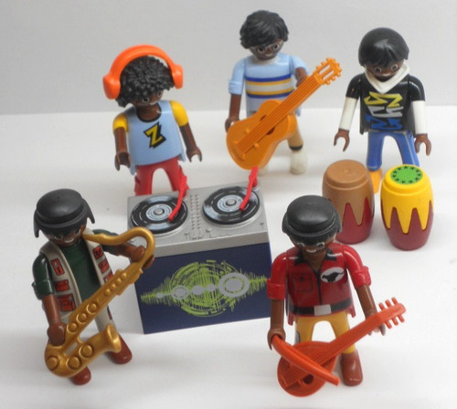 Musiker band mit instrumenten - musiker,