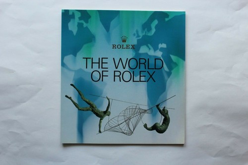 Rolex catalog booklet - rolex,