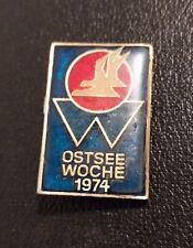 DDR Abzeichen Ostseewoche 1974 Auszeichnung Nadel Festabzeichen