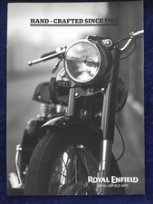 Royal Enfield Bullet 500 Classic 500 Chrome Continental GT Prospekt 2017